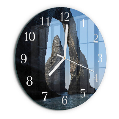 Horloge ronde Pierre