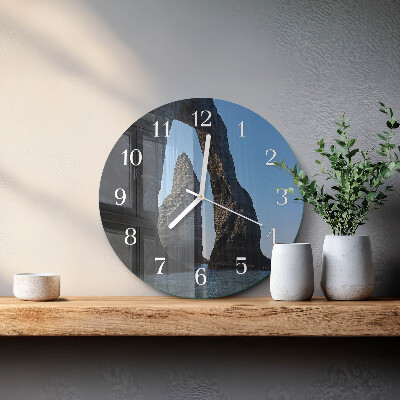 Horloge ronde Pierre