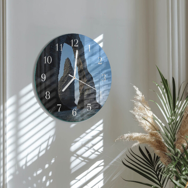 Horloge ronde Pierre