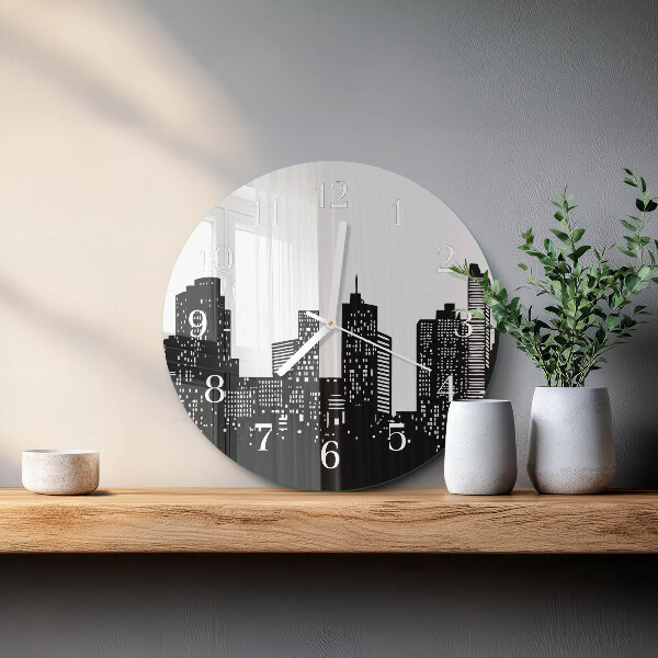 Horloge ronde Bâtiments