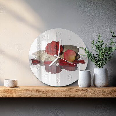 Horloge ronde Rose Bowl