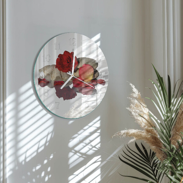 Horloge ronde Rose Bowl