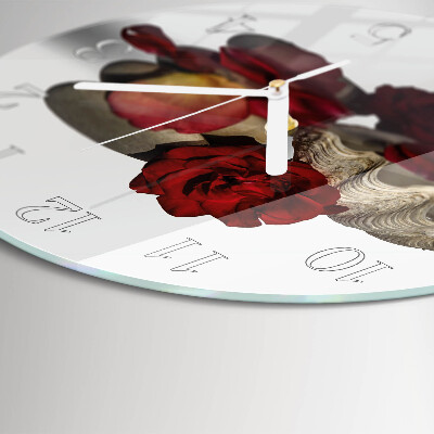 Horloge ronde Rose Bowl