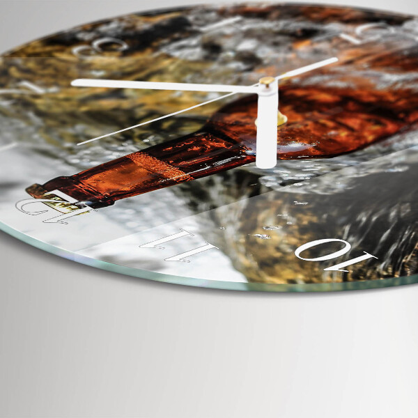 Horloge ronde Bière