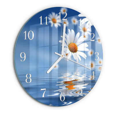Horloge ronde Fleur