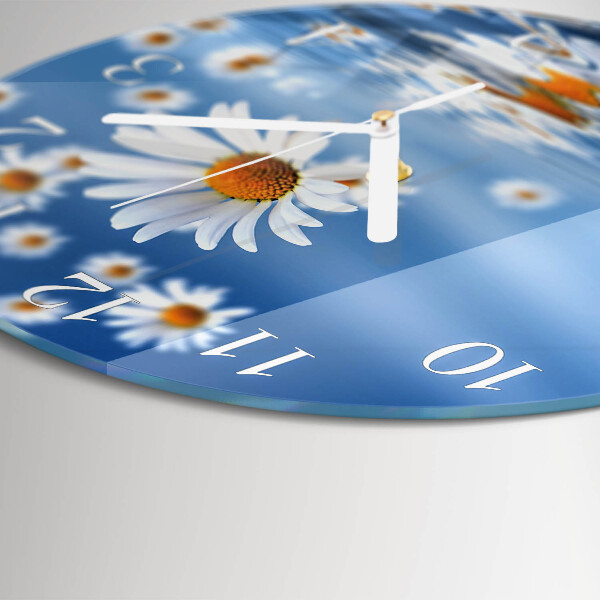 Horloge ronde Fleur