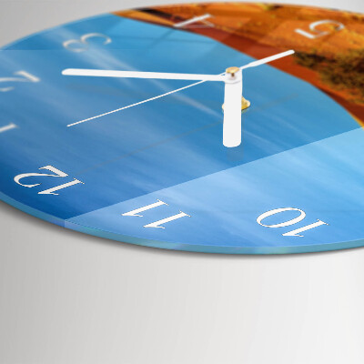 Horloge ronde Désert