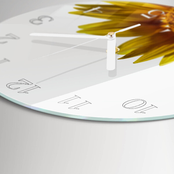 Horloge ronde Fleur