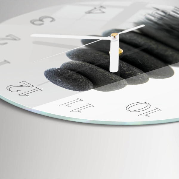 Horloge ronde Pierres