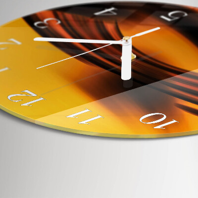 Horloge ronde Abstraction