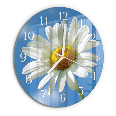 Horloge ronde Fleur