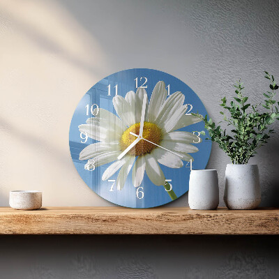 Horloge ronde Fleur