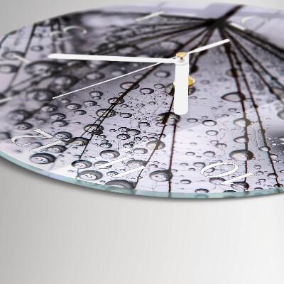 Horloge ronde Pissenlit