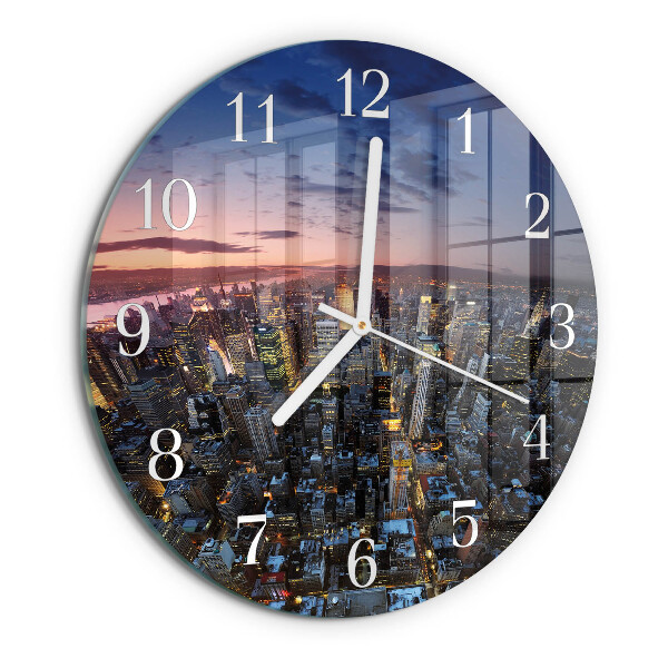 Horloge ronde Horizon