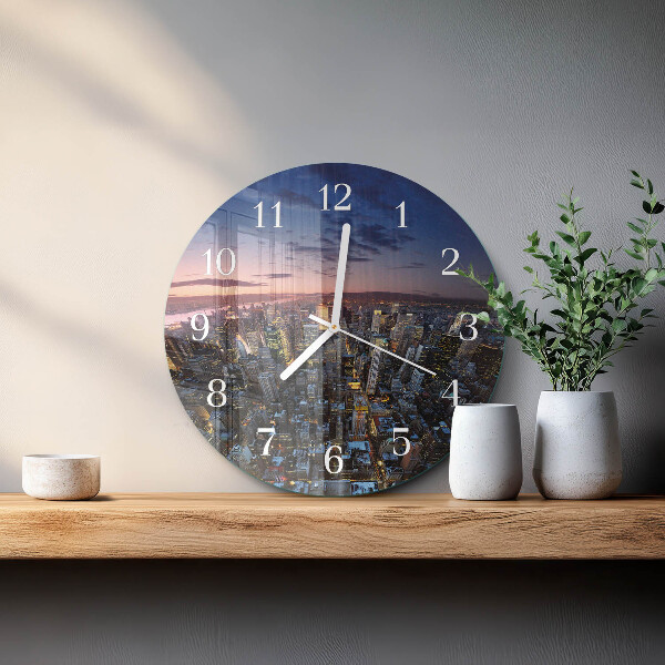 Horloge ronde Horizon