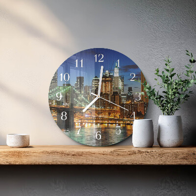 Horloge ronde Horizon