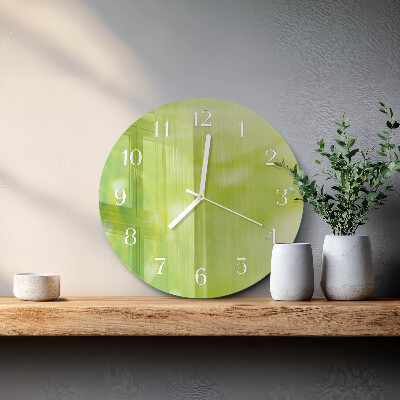 Horloge ronde Herbe
