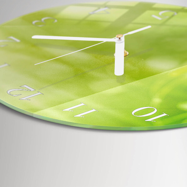 Horloge ronde Herbe