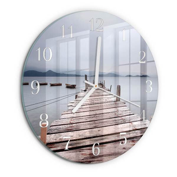 Horloge ronde Réseau
