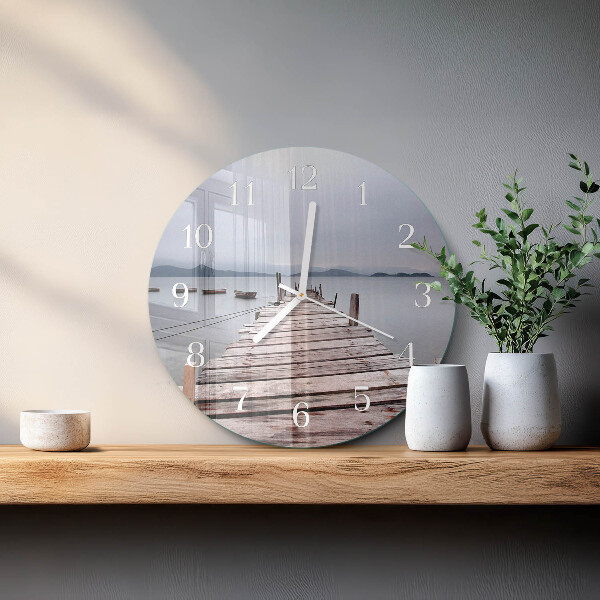 Horloge ronde Réseau