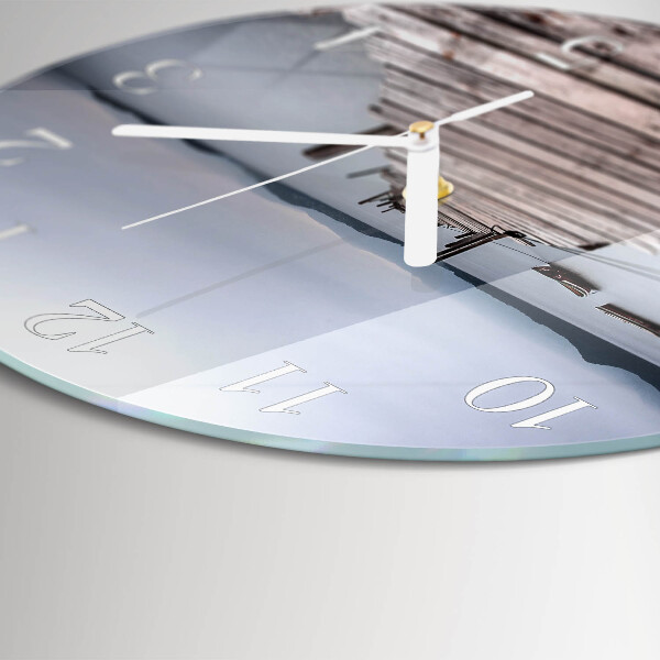Horloge ronde Réseau