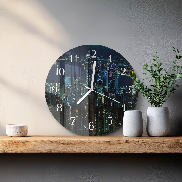 Horloge ronde Horizon