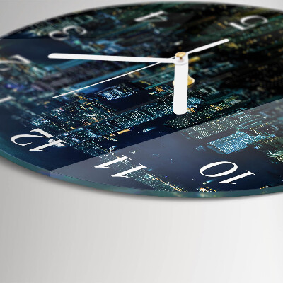 Horloge ronde Horizon