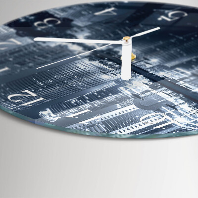 Horloge ronde Horizon