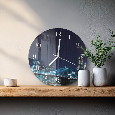Horloge ronde Horizon