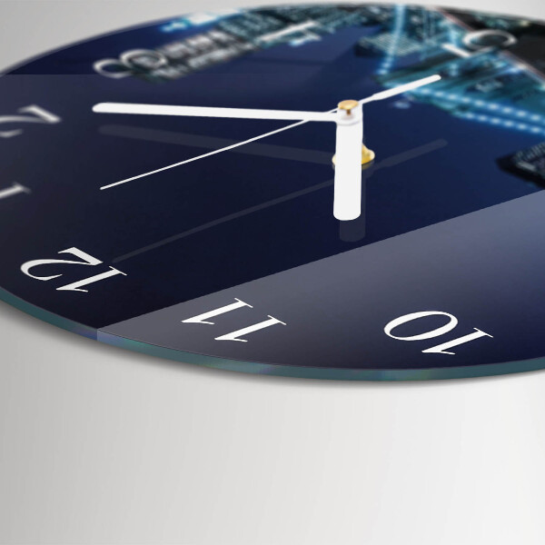 Horloge ronde Horizon