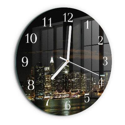 Horloge ronde Horizon
