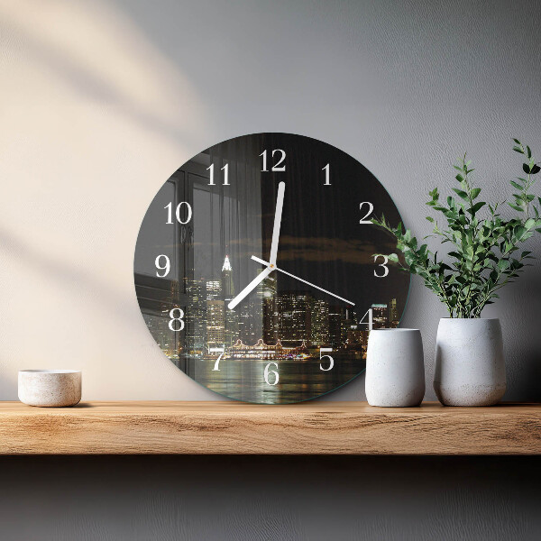 Horloge ronde Horizon
