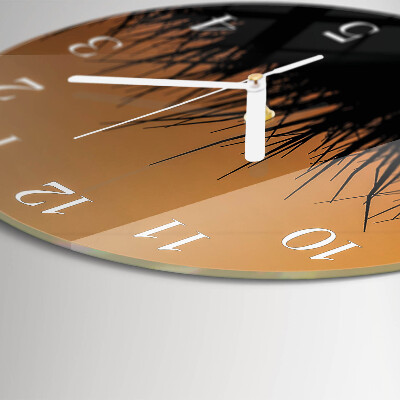 Horloge ronde Herbe