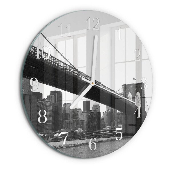 Horloge ronde Pont