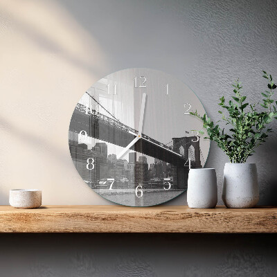 Horloge ronde Pont