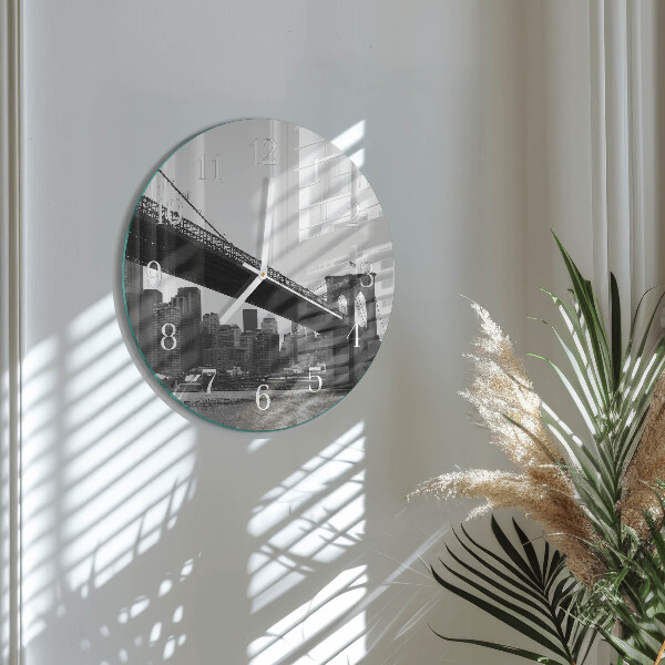 Horloge ronde Pont