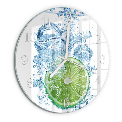 Horloge ronde Carbonate de calcium