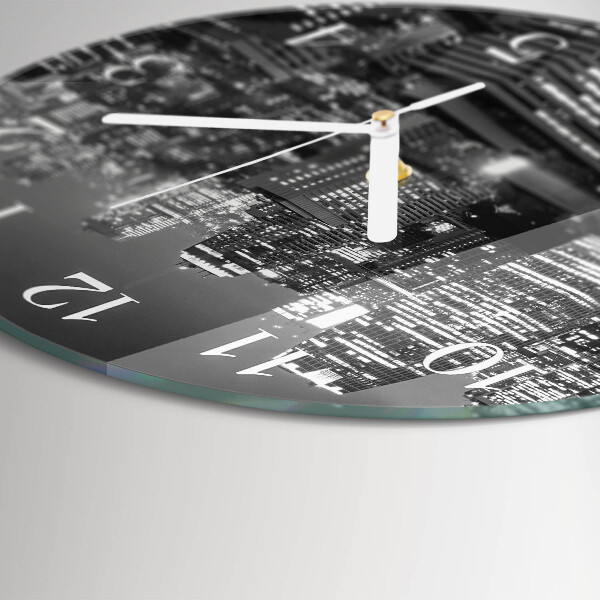 Horloge ronde Horizon