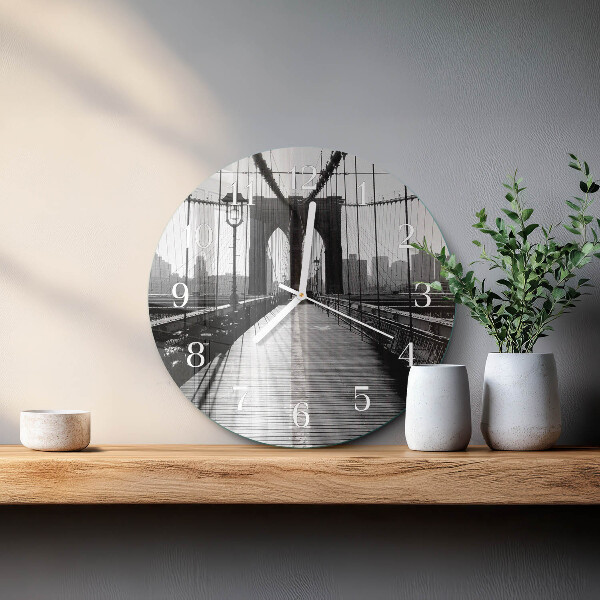 Horloge ronde Pont