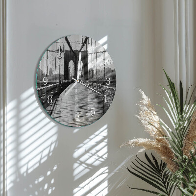 Horloge ronde Pont