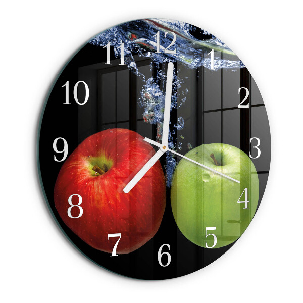 Horloge ronde Pommes