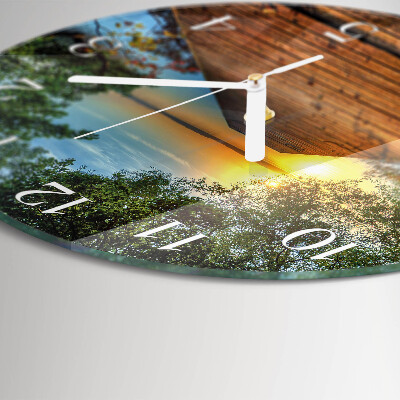 Horloge ronde Réseau