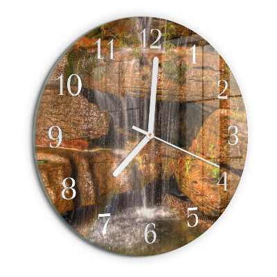 Horloge ronde Cascade