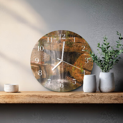 Horloge ronde Cascade