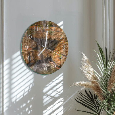 Horloge ronde Cascade