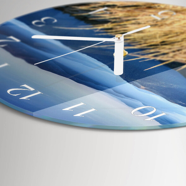Horloge ronde Herbe des montagnes
