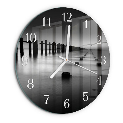 Horloge ronde Mer