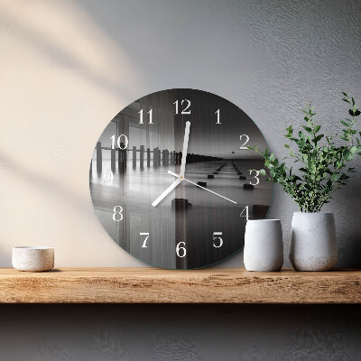 Horloge ronde Mer