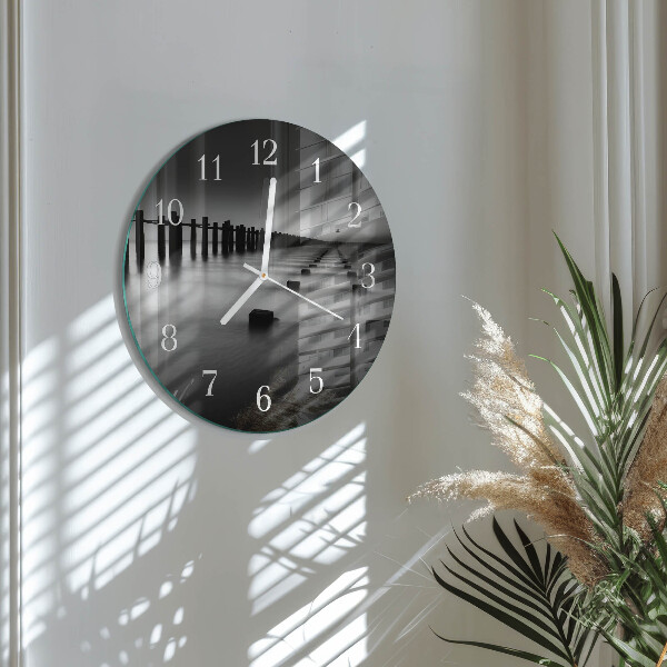 Horloge ronde Mer