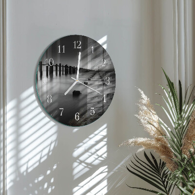 Horloge ronde Mer